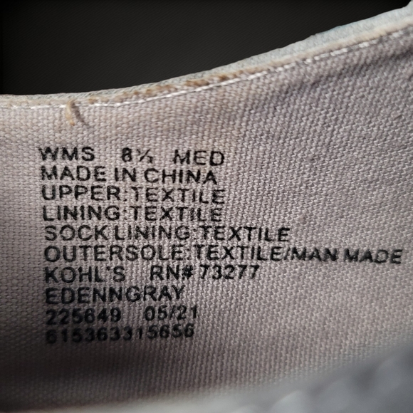 SO Edenn Women's Moc Toe Slip-On Sneaker Size 8.5 - Color Gray - Picture 14 of 14